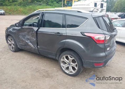 2017 Ford Escape Titanium from USA, damaged, VIN 1FMCU9J97HUE41711